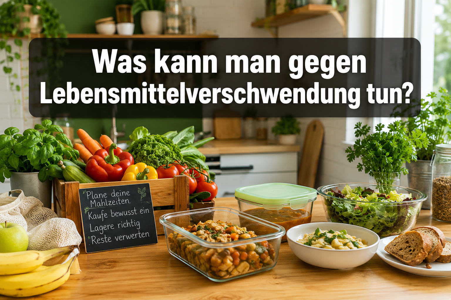 Was kann man gegen Lebensmittelverschwendung tun: Praktische Lösungen für Alltag
