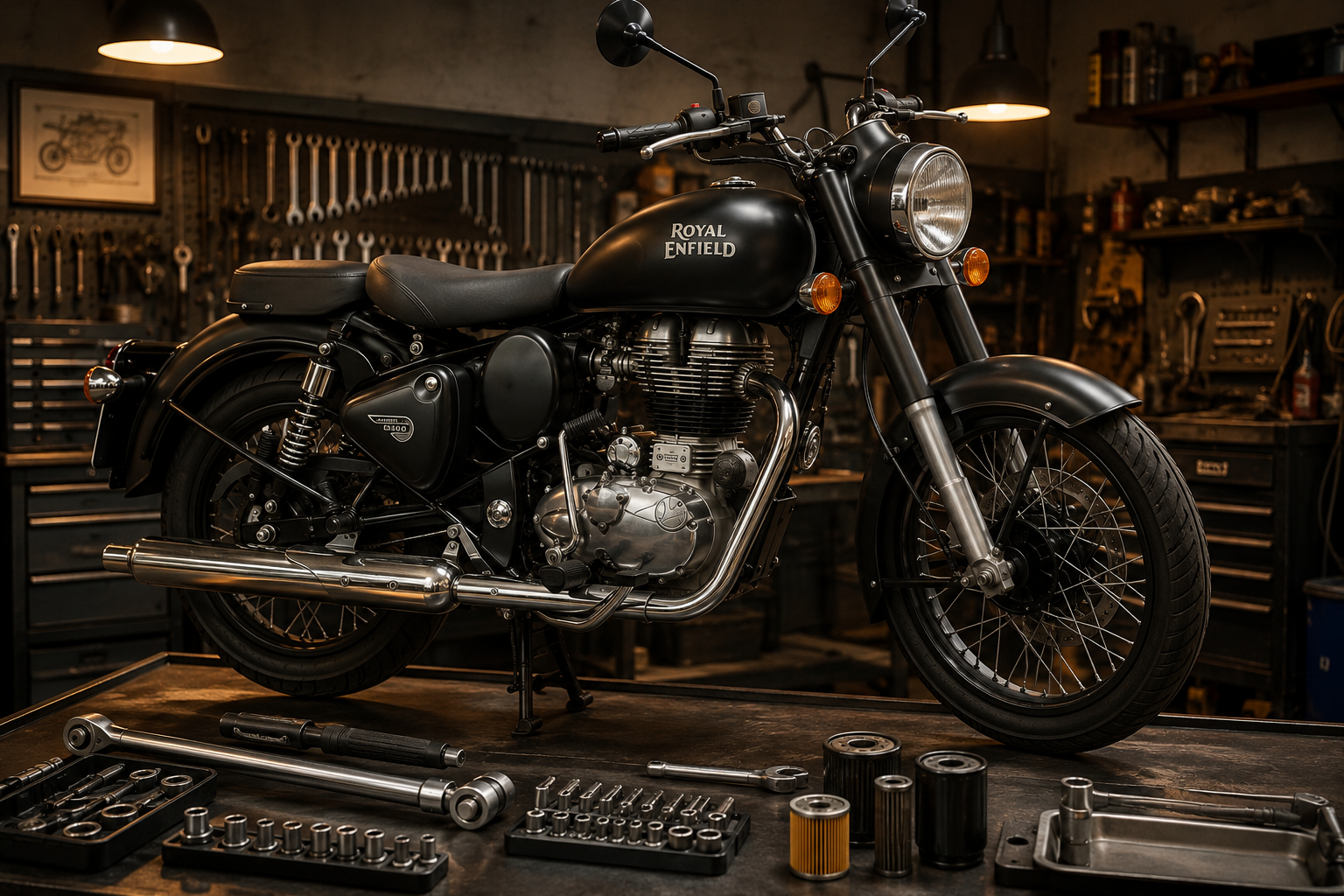 Reparaturanleitung Royal Enfield Classic 350: Der ultimative DIY-Wartungsratgeber für 2026