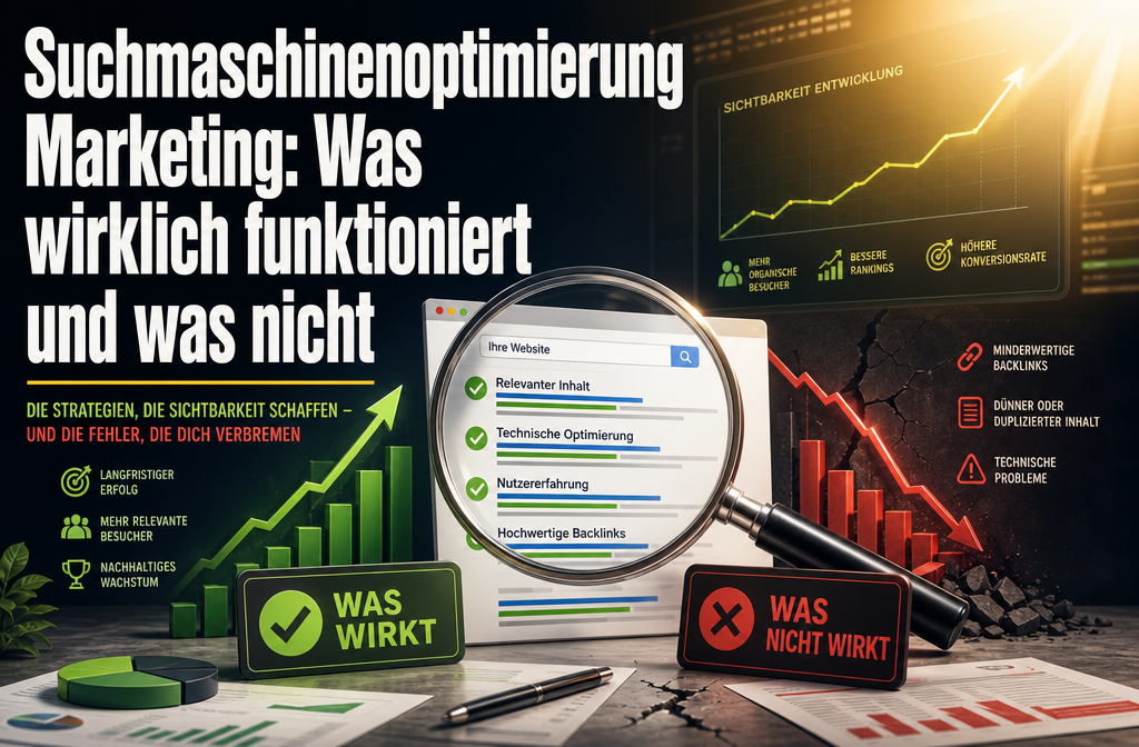 Suchmaschinenoptimierung Marketing: Was wirklich funktioniert und was nicht