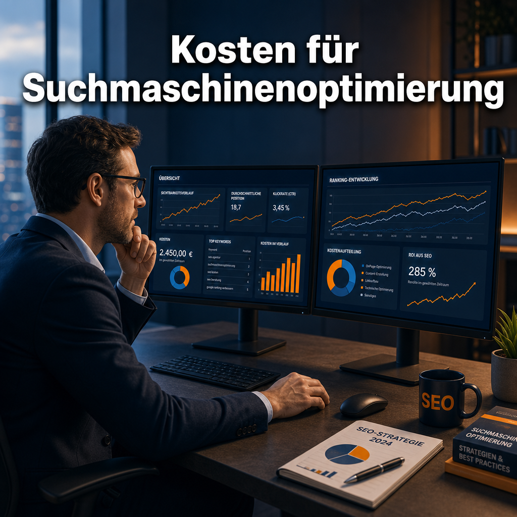 Kosten für Suchmaschinenoptimierung: Was Sie 2026 wirklich bezahlen
