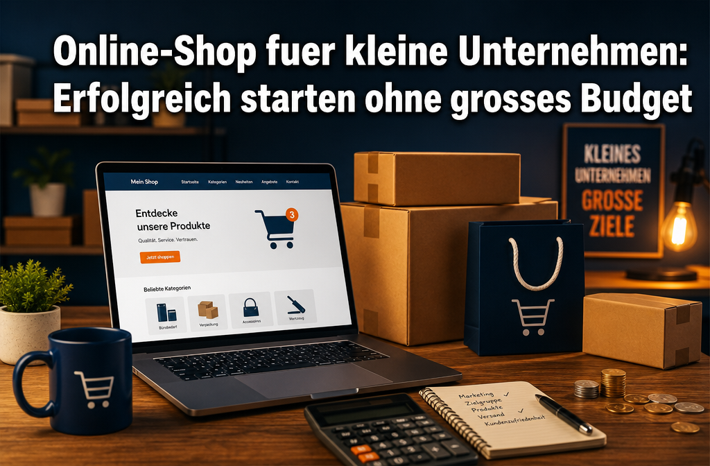 Online-Shop für kleine Unternehmen: Erfolgreich starten ohne großes Budget