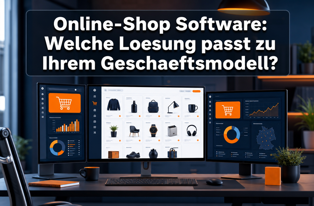 Online-Shop Software: Welche Lösung passt zu Ihrem Geschäftsmodell?