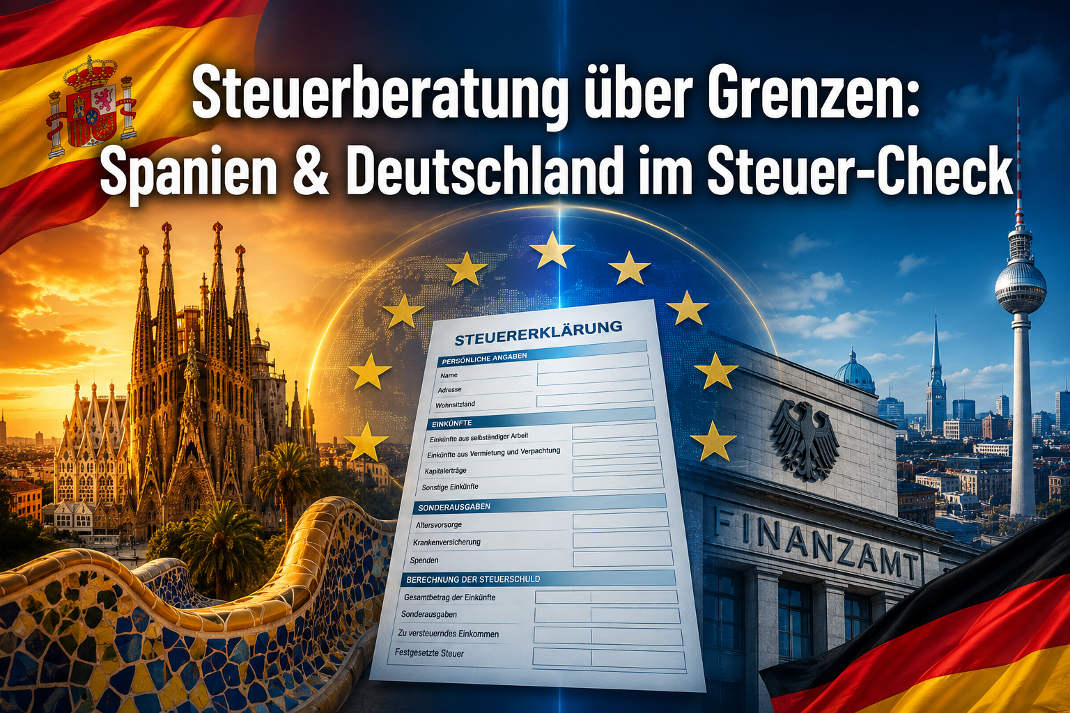 Grenzüberschreitende Steuerberatung: Spanien und Deutschland im großen Steuer-Check