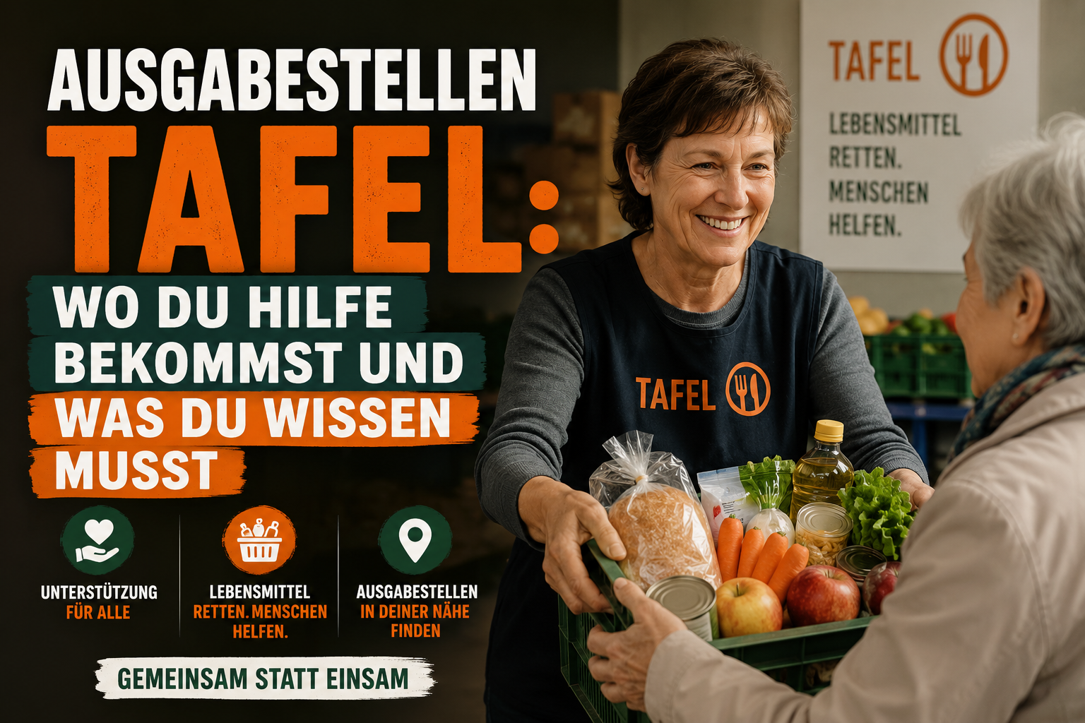 Ausgabestellen Tafel: Wo du Hilfe bekommst und was du wissen musst