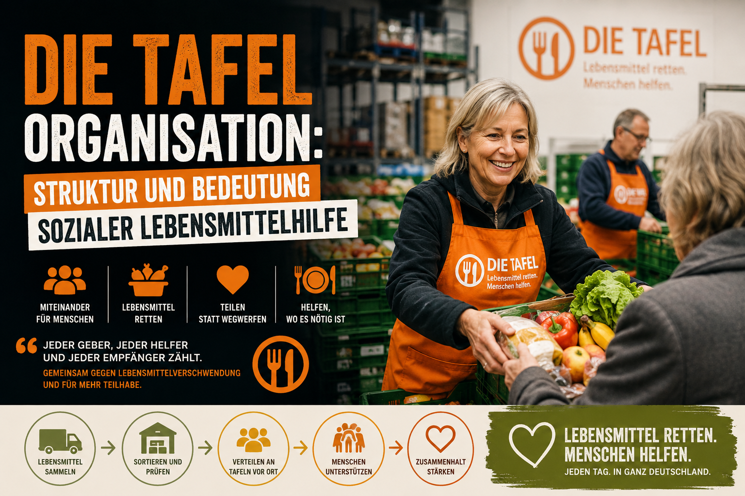 Die Tafel Organisation: Struktur und Bedeutung sozialer Lebensmittelhilfe
