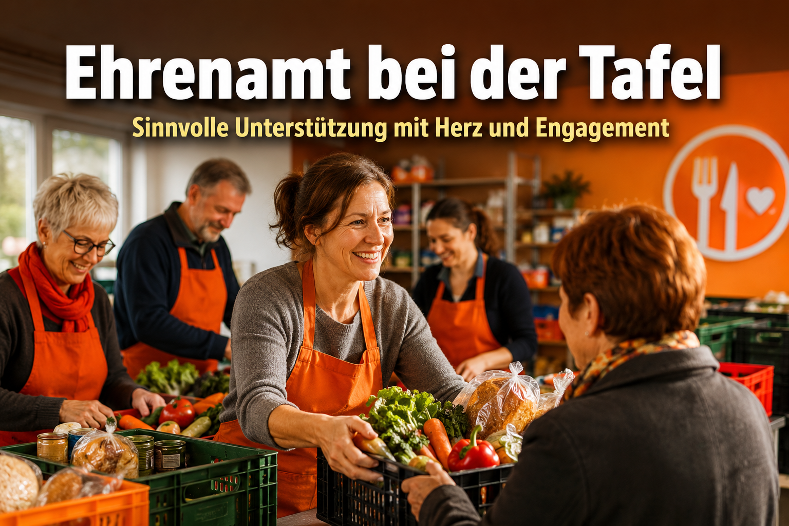 Ehrenamt bei der Tafel: Sinnvolle Unterstützung mit Herz und Engagement