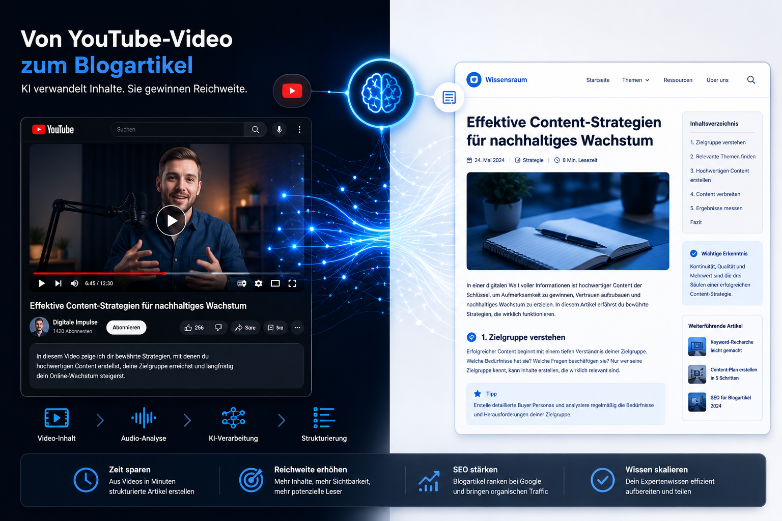 VideoToBlog AI im Test: Was KI aus YouTube-Videos wirklich machen kann (2026)