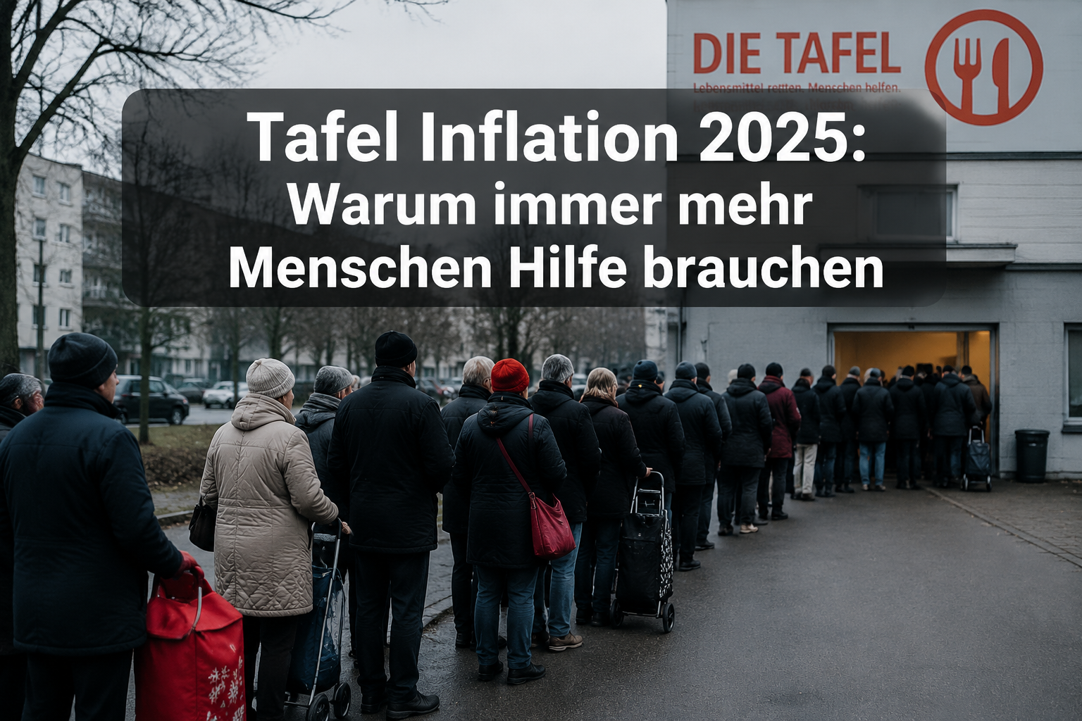 Tafel Inflation 2025: Warum die Nachfrage explodiert und was du wissen musst
