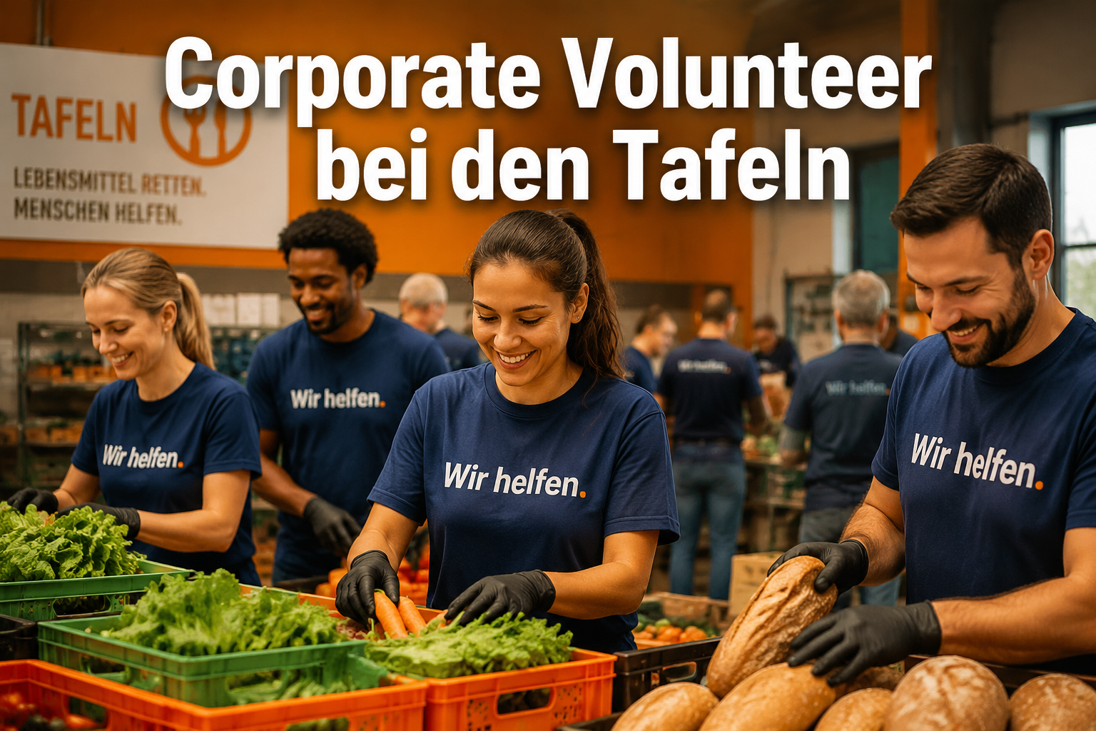 Tafel Corporate Volunteering: Wie Unternehmen wirklich etwas bewegen