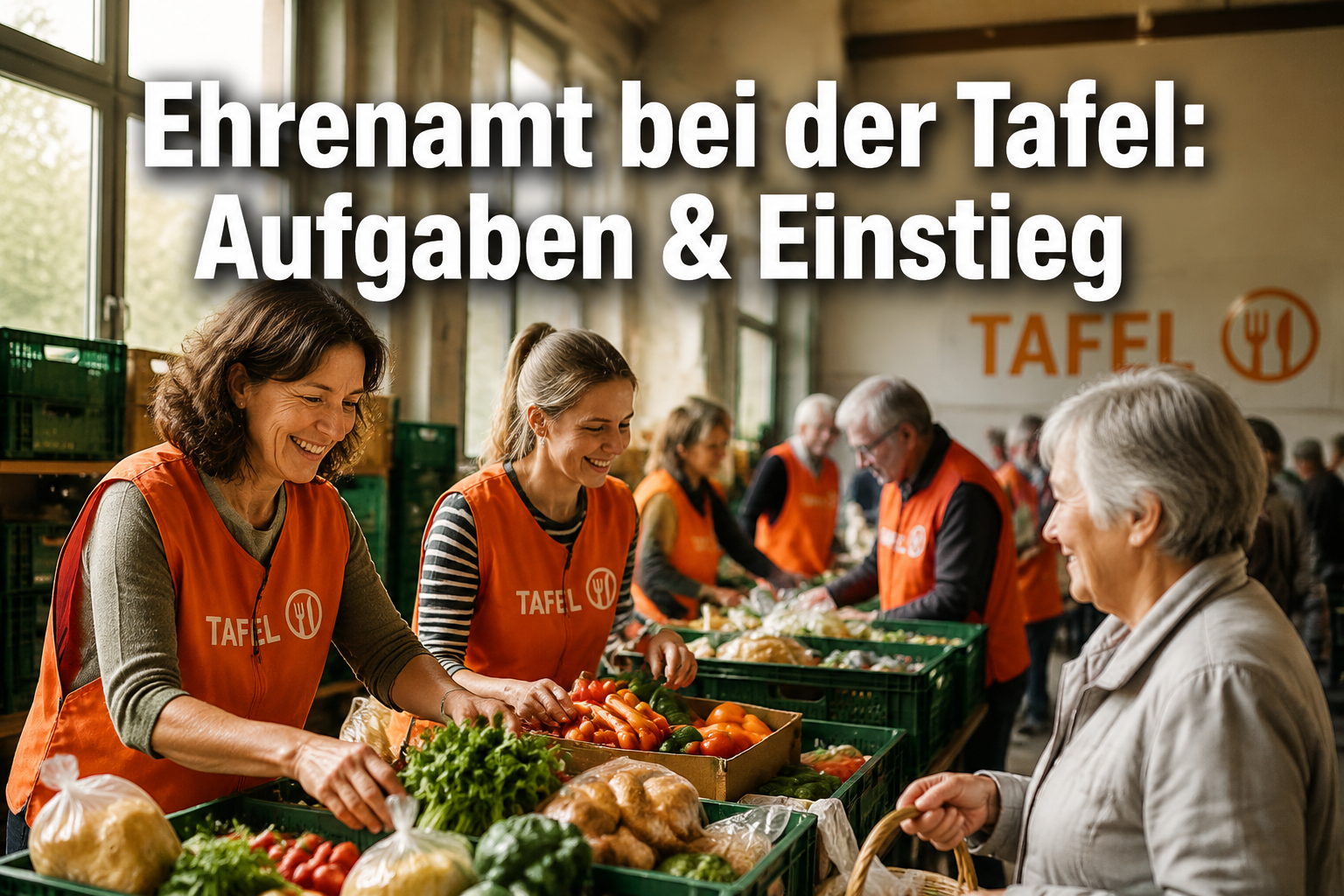 Tafel Ehrenamt: Aufgaben, Einstieg und was dich wirklich erwartet