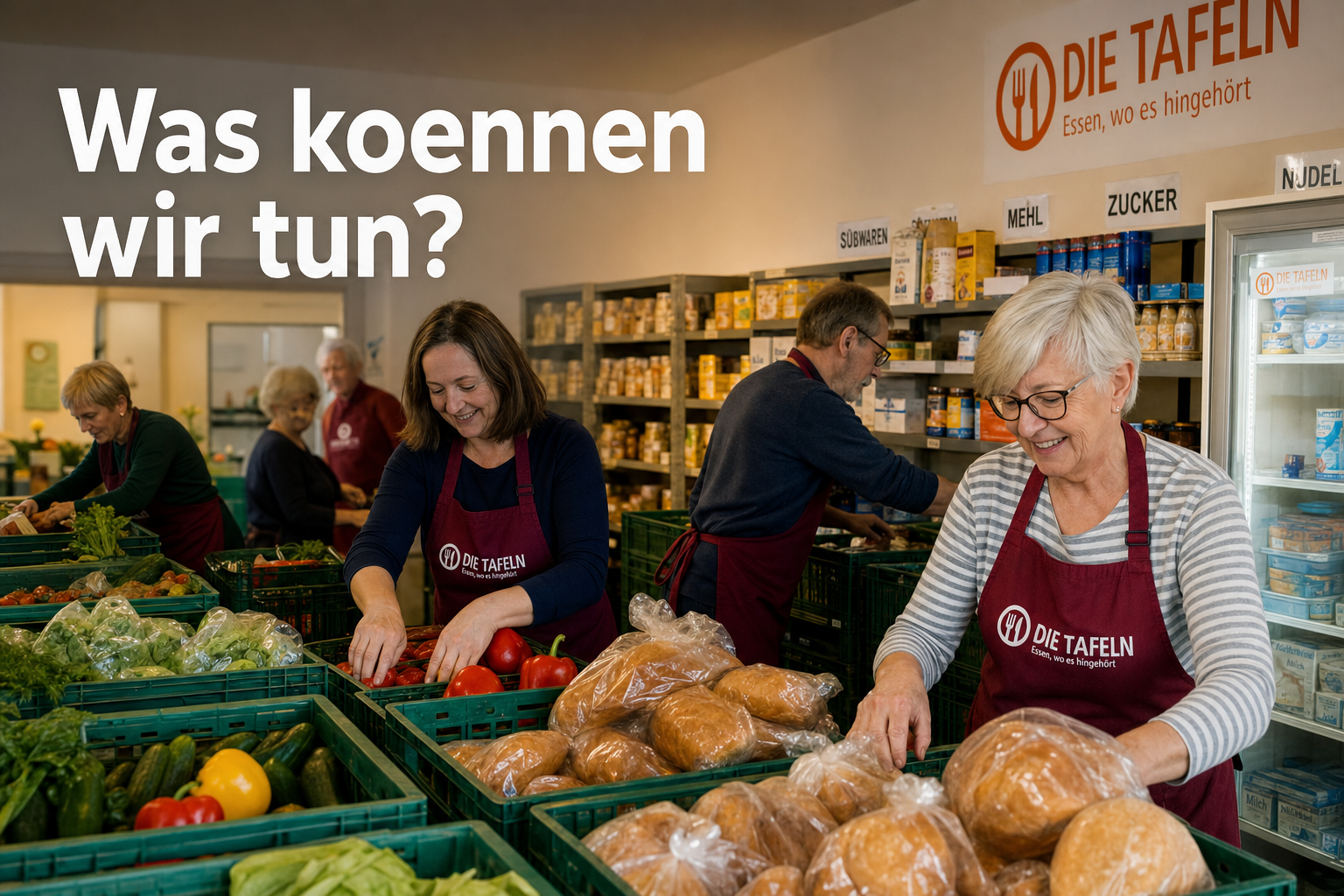 Wie funktionieren Lebensmittelbanken in Deutschland?