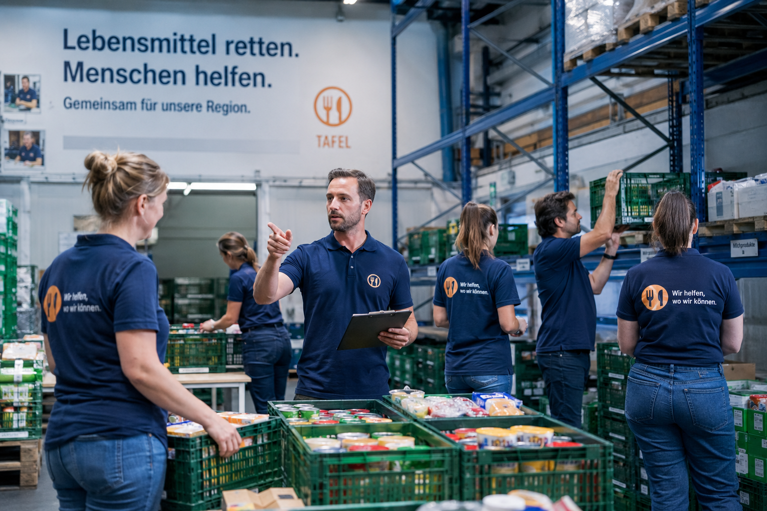 Wie meldet mein Unternehmen sich für Tafel Corporate Volunteering an?