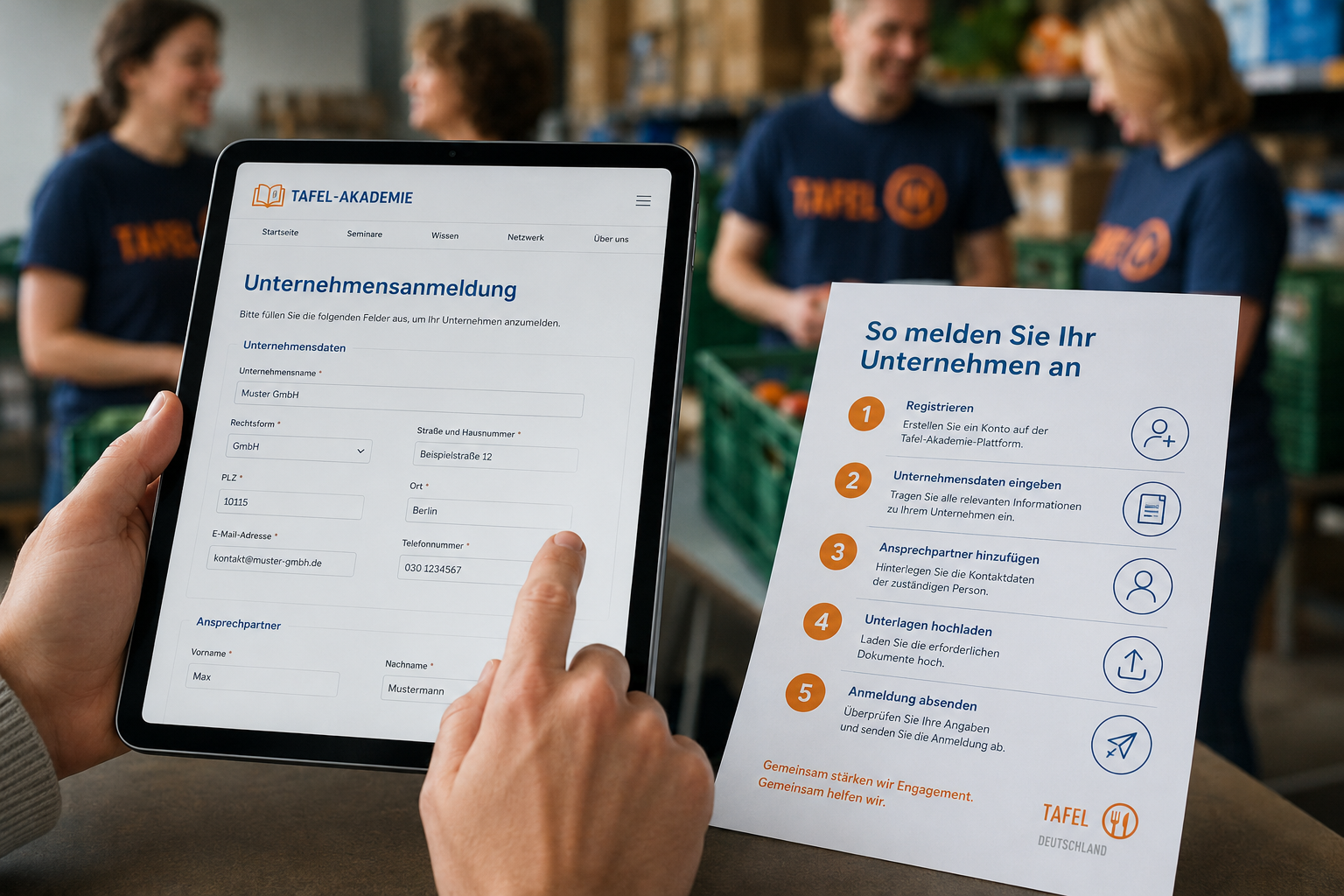Können kleine Unternehmen auch mitmachen?