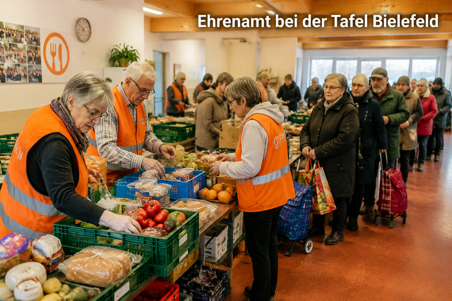 Wie oft kann ich Lebensmittel spenden, und wie viel auf einmal?