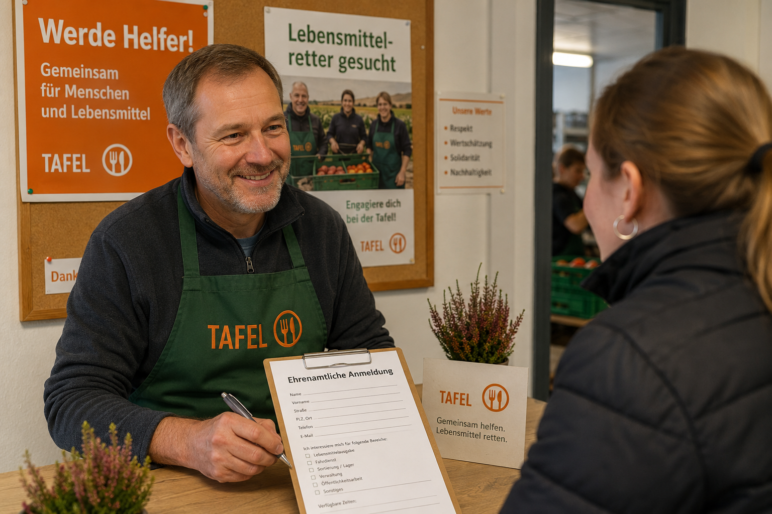 Wie entscheidet die Tafel, welche Lebensmittel sie annimmt oder ablehnt?