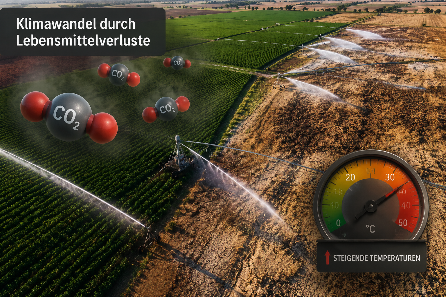 Wie schädigt Lebensmittelverschwendung das Klima und die Umwelt?