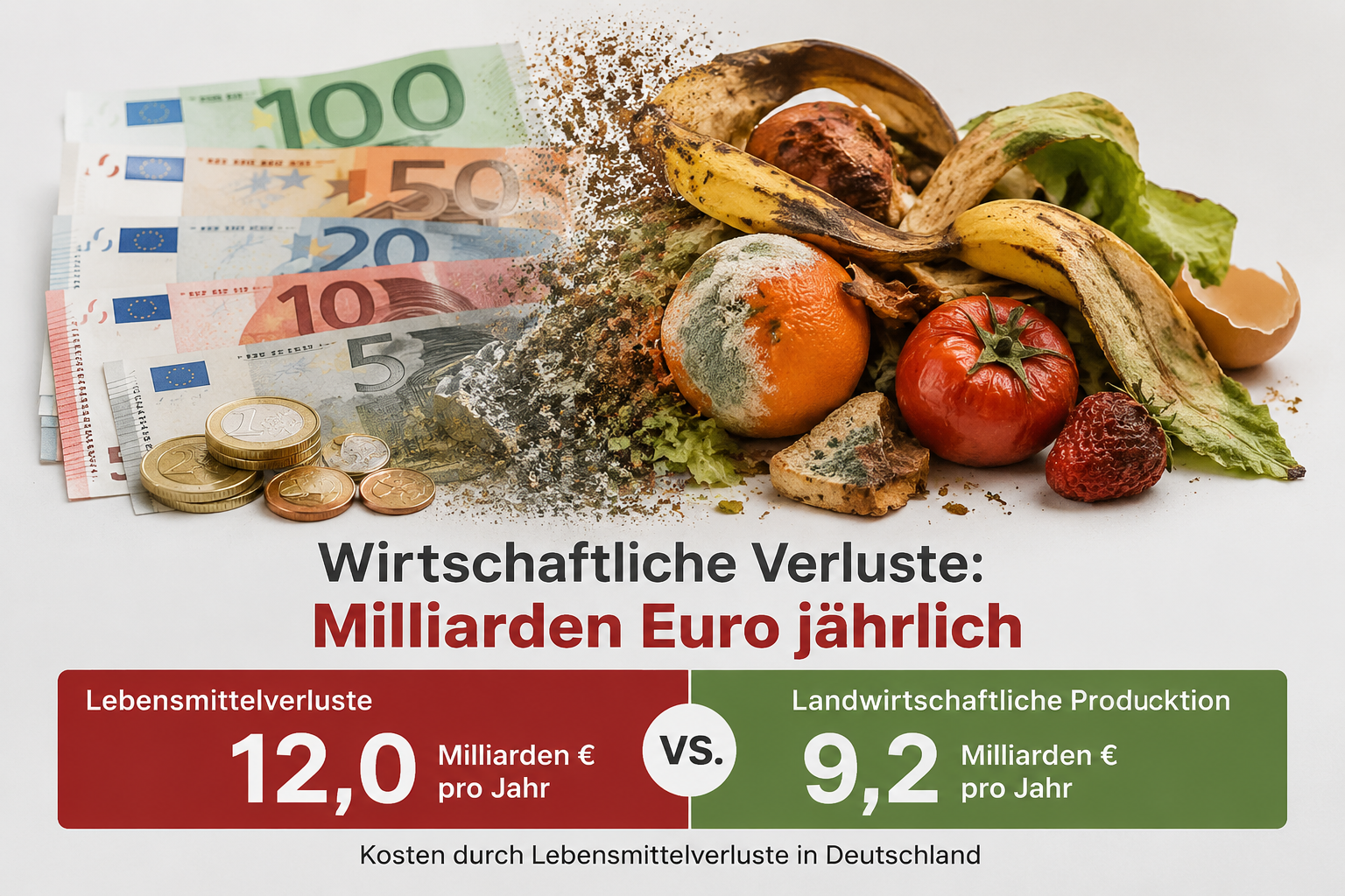 Wie hängt Lebensmittelverschwendung mit Hunger zusammen?