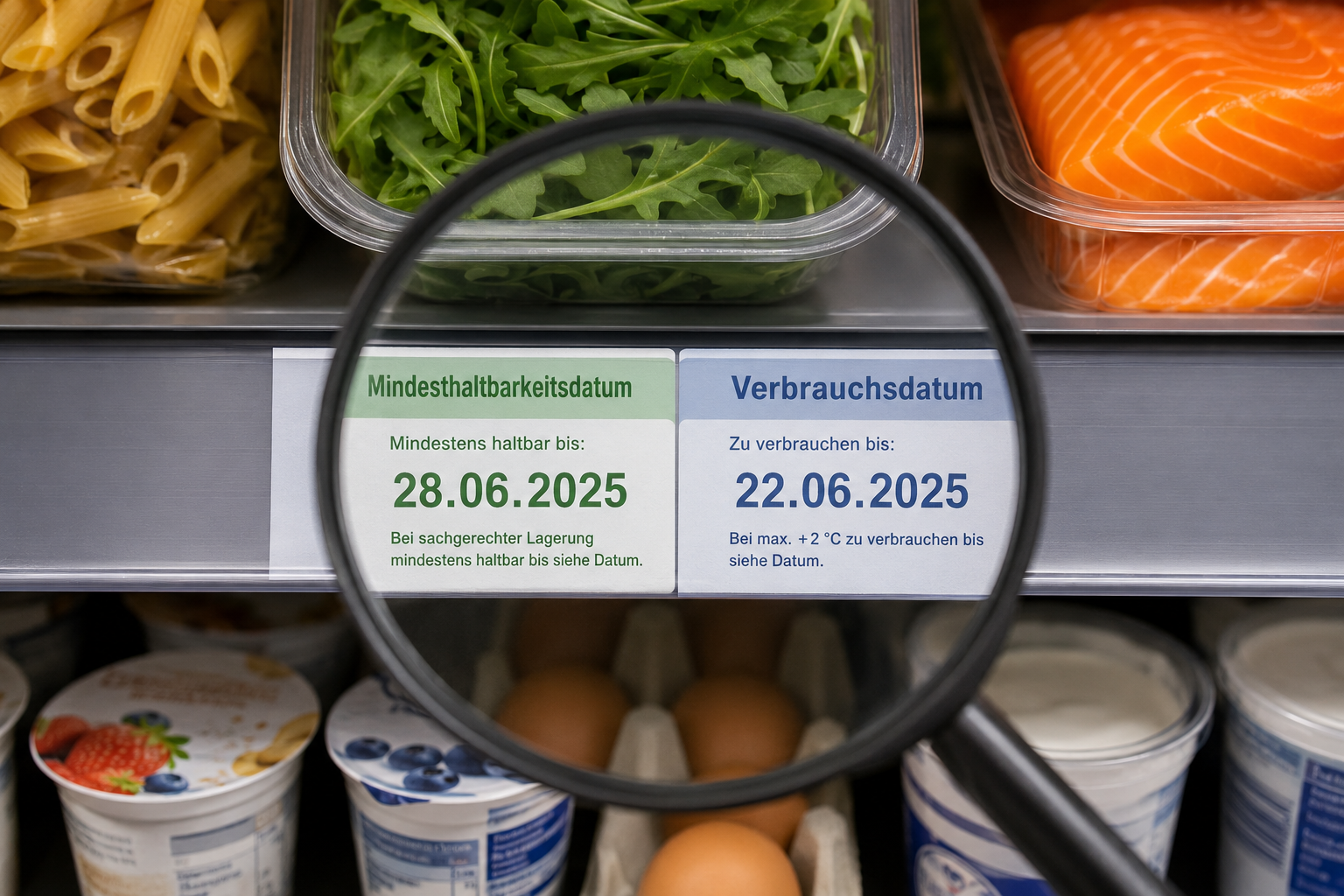 Mindesthaltbarkeitsdatum vs. Verbrauchsdatum: Was ist der Unterschied?