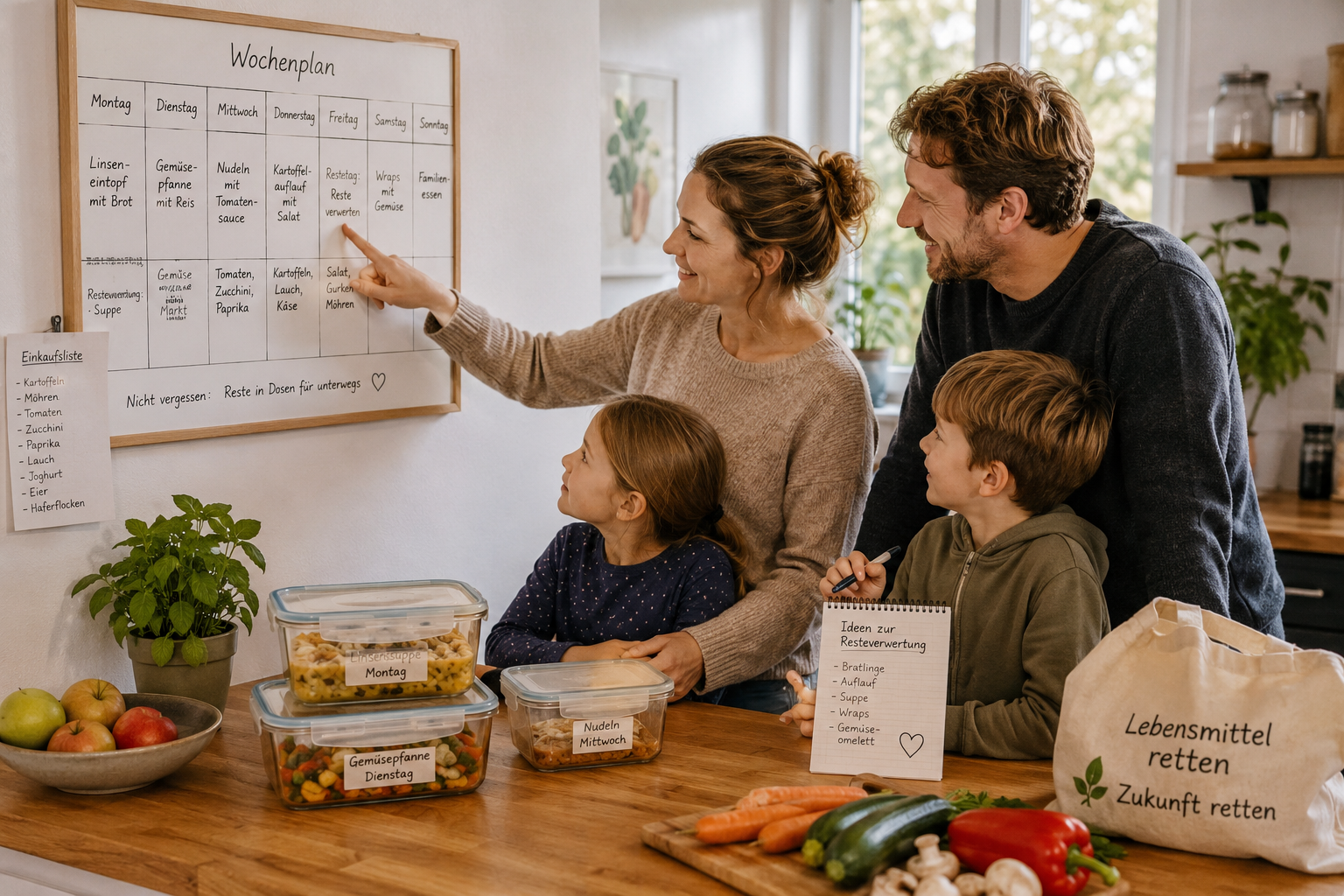 Lebensmittelverschwendung vermeiden: Tipps für den Haushalt