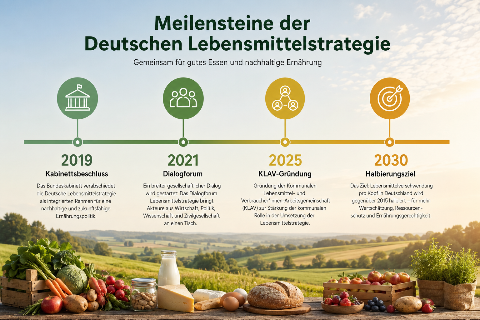 Wie kann ich Lebensmittelverschwendung melden?