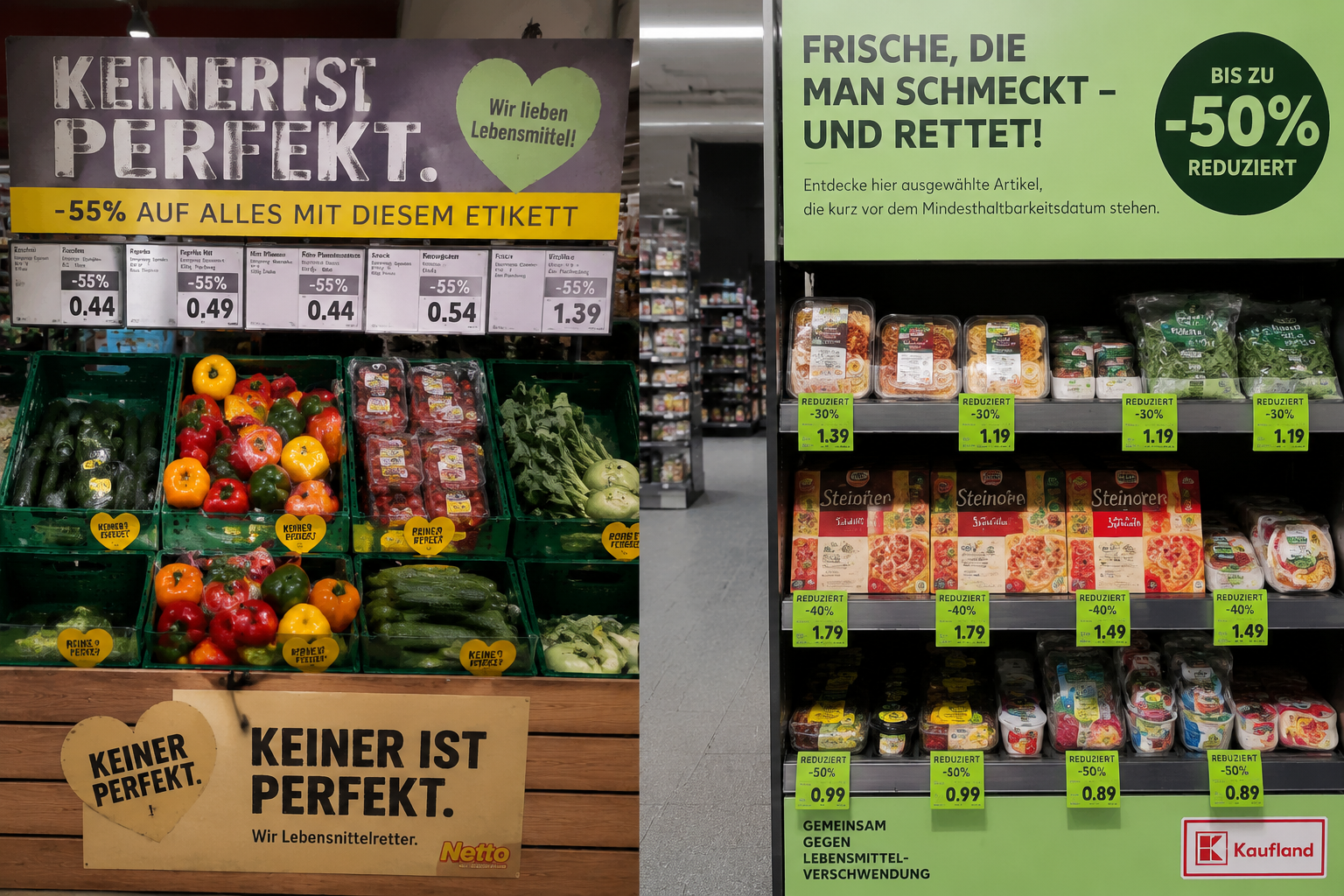 Tag der Lebensmittelverschwendung 2024 im Vergleich zu anderen Nachhaltigkeitstagen