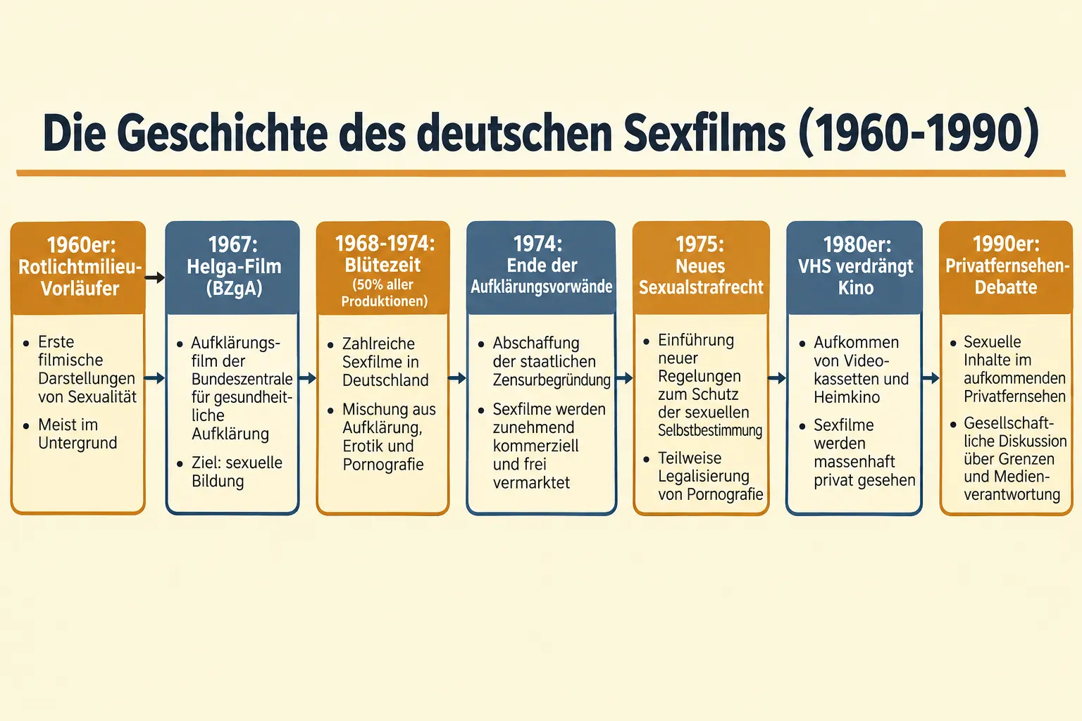 Sexfilme: Definition, Geschichte, Streaming und rechtliche Grundlagen