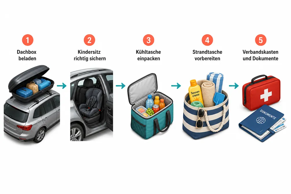Häufige Fehler bei Autoreisen mit Kindern am Meer und wie du sie vermeidest