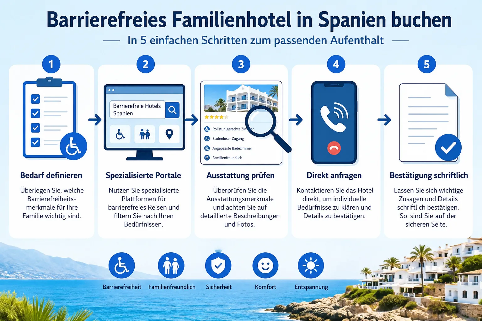 Wie buche ich ein barrierefreies Hotel und worauf muss ich achten?