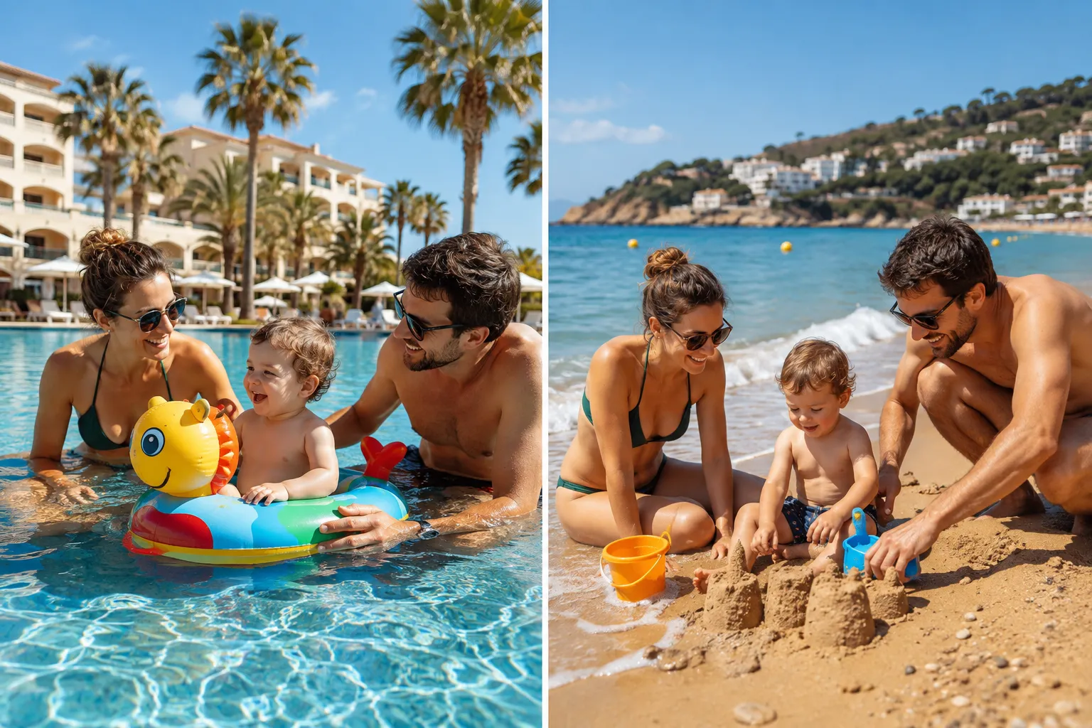 Urlaub mit Kleinkindern unter 3 Jahren: Wohin in Spanien?