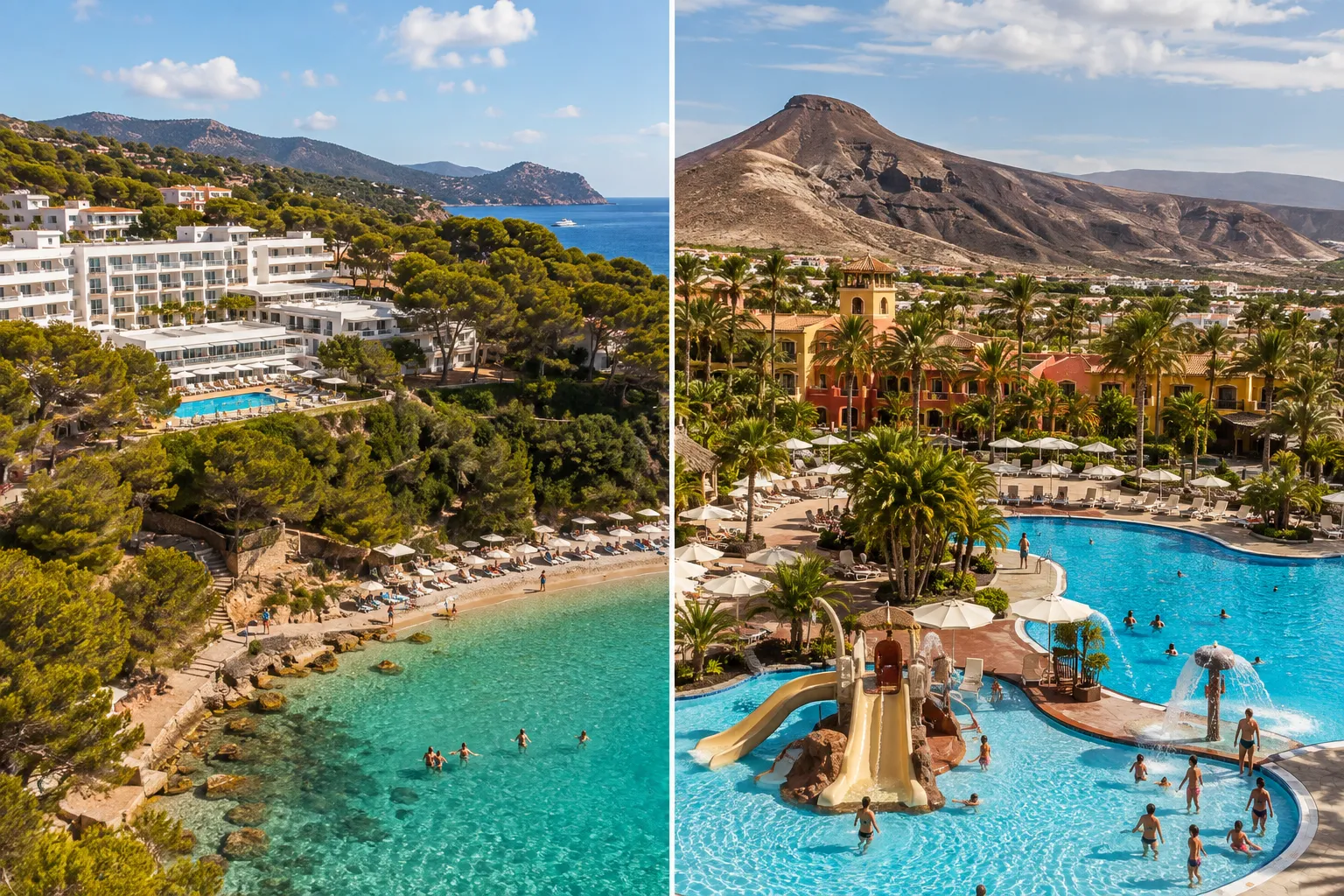 Die besten Regionen für ein Familienhotel Spanien All Inclusive mit Kinderbetreuung