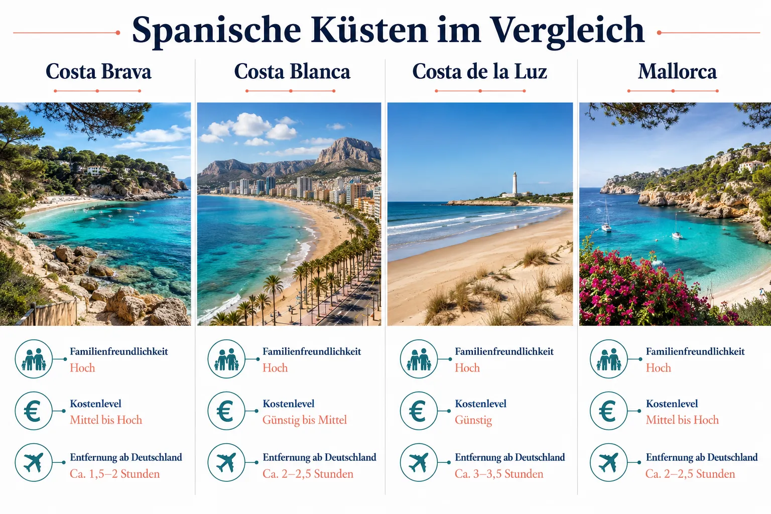 Wie viel kostet eine Woche Spanien Urlaub mit Kindern wirklich?